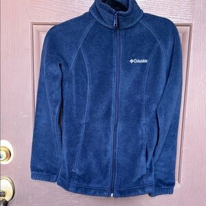 Columbia Kids Dark Blue Fleece Jacket